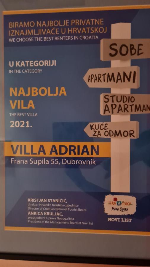 דוברובניק Villa Adrian מראה חיצוני תמונה